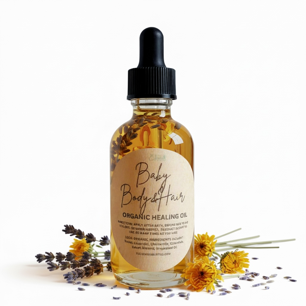 Baby Body and Hair Nourishing and Relaxation Skin oil