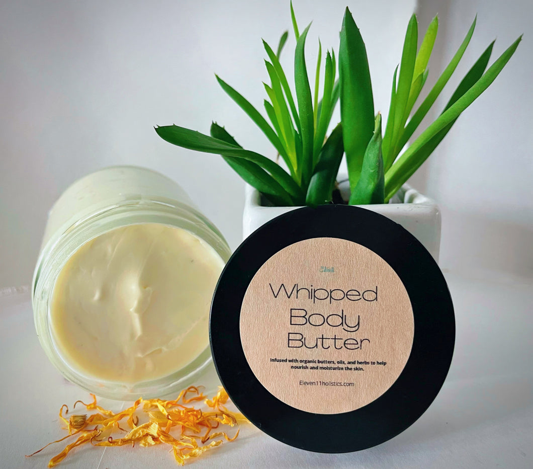 Organic Oil Infused Whipped Body Butter